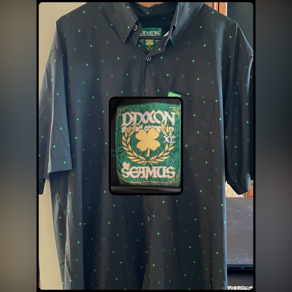 Dixxon Short sleeved bamboo. The Shamus XL with tag